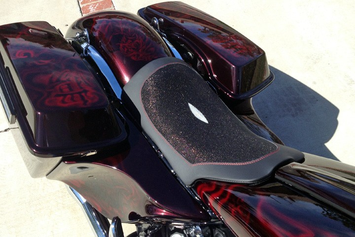 Custom harley seats store near me