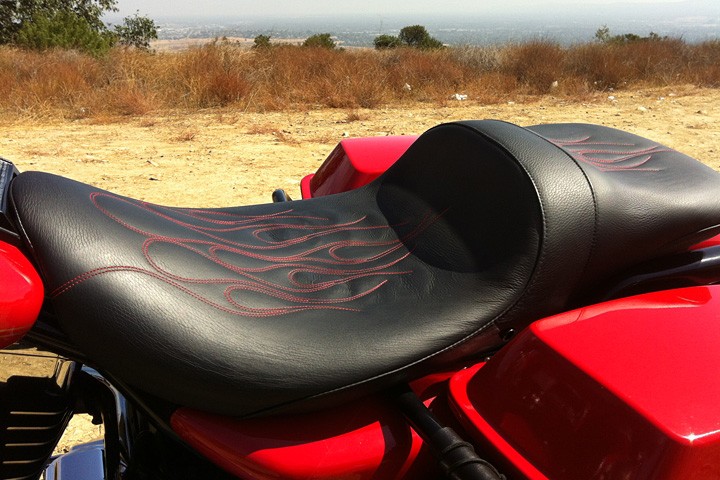 Customized - Customized Motorcycle Seat Cover Design